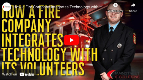 Pennsylvania Fire Company Integrates Technology With Its Volunteer Firefighters