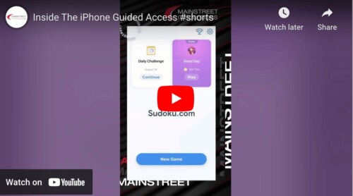Inside The iPhone Guided Access