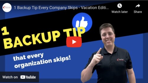 1 Backup Tip Every Company Skips – Vacation Edition